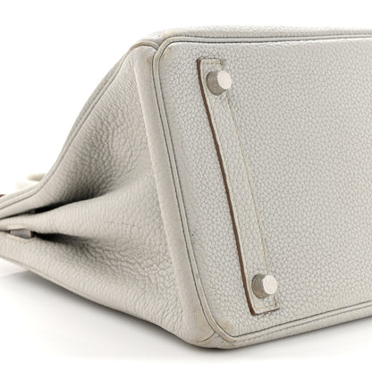 Hermes Togo Birkin 30 Gris Perle 10 of 26