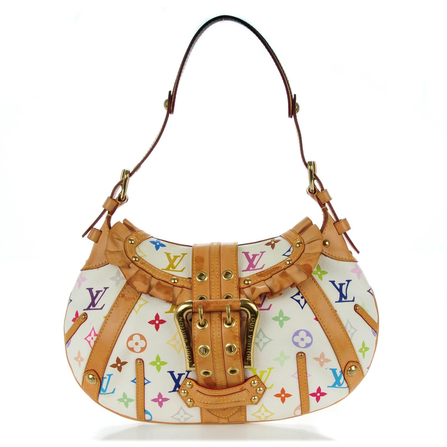 Louis Vuitton Monogram Multicolor Leonor White 1 of 12