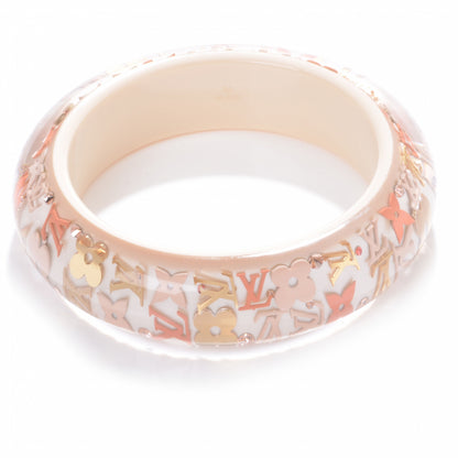 Louis Vuitton Swarovski Crystal Inclusion Bracelet GM Medium Nacre 3 of 5