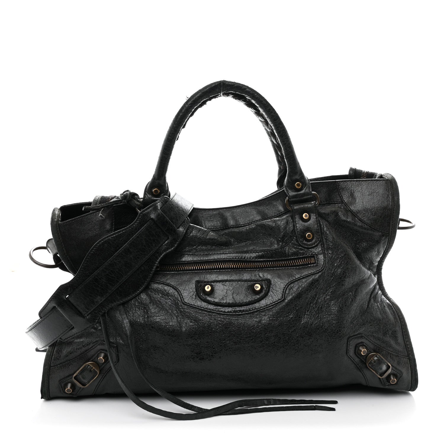 Balenciaga Agneau Classic Hardware City Anthracite 1 of 12