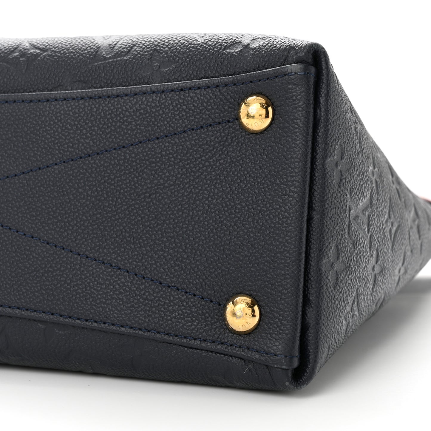LOUIS VUITTON Empreinte V Tote MM Marine Rouge