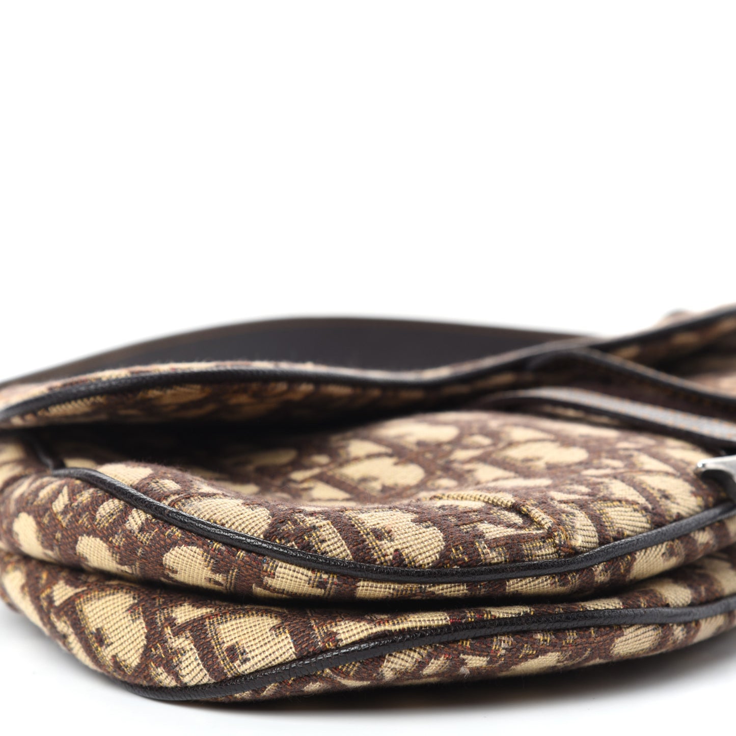 Monogram Saddle Bag Brown
