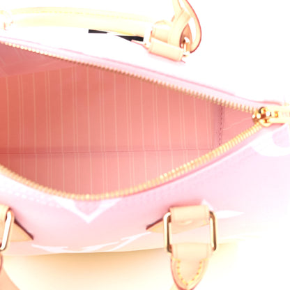 Louis Vuitton Monogram Giant By The Pool Speedy Bandouliere 25 Light Pink 4 of 4