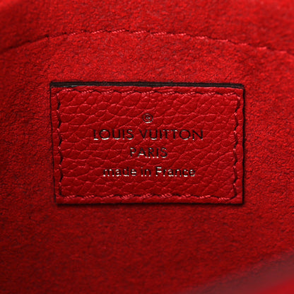 Louis Vuitton Soft Calfskin Mylockme Chain Bag BB Rubis 6 of 6