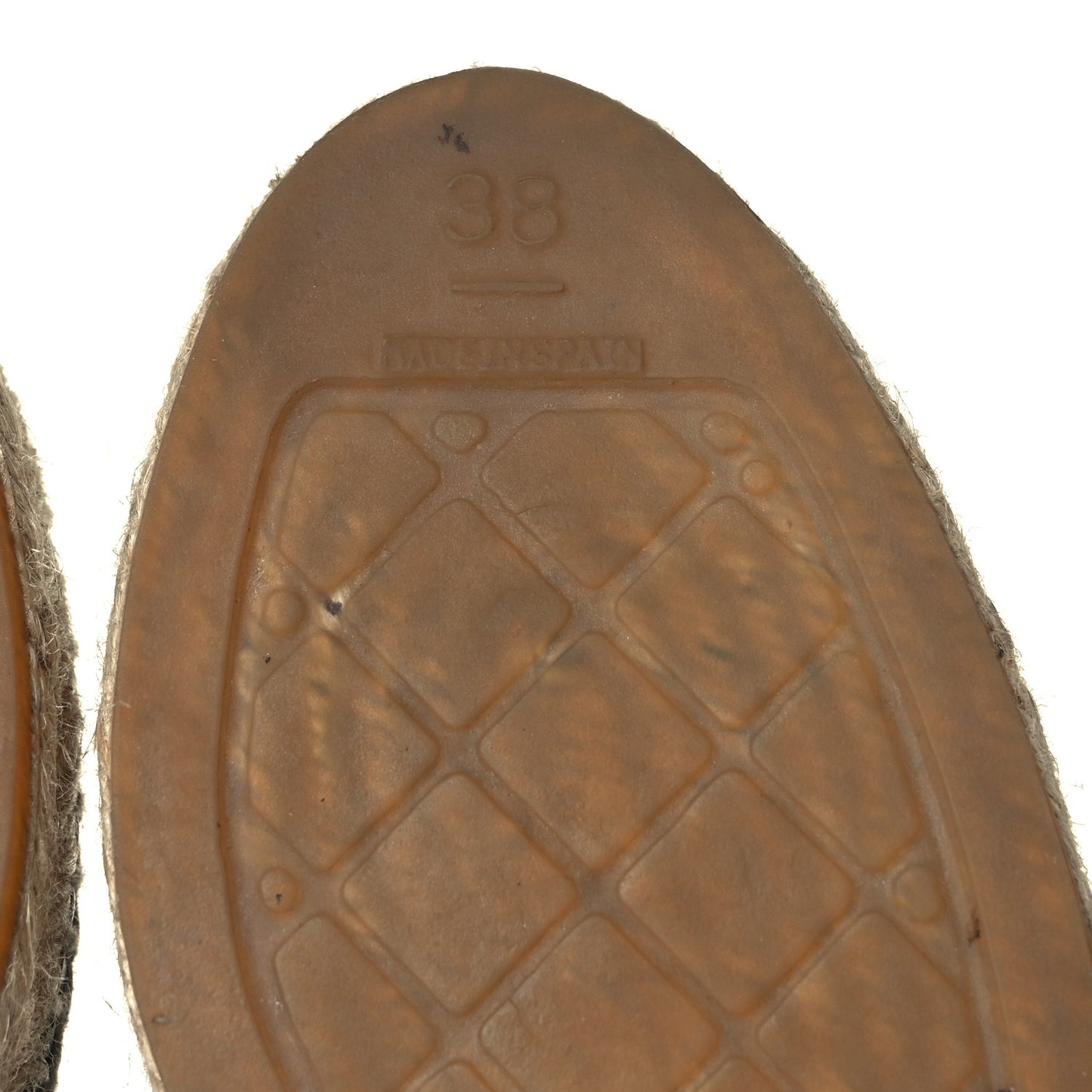 Lambskin CC Espadrilles 38 Black