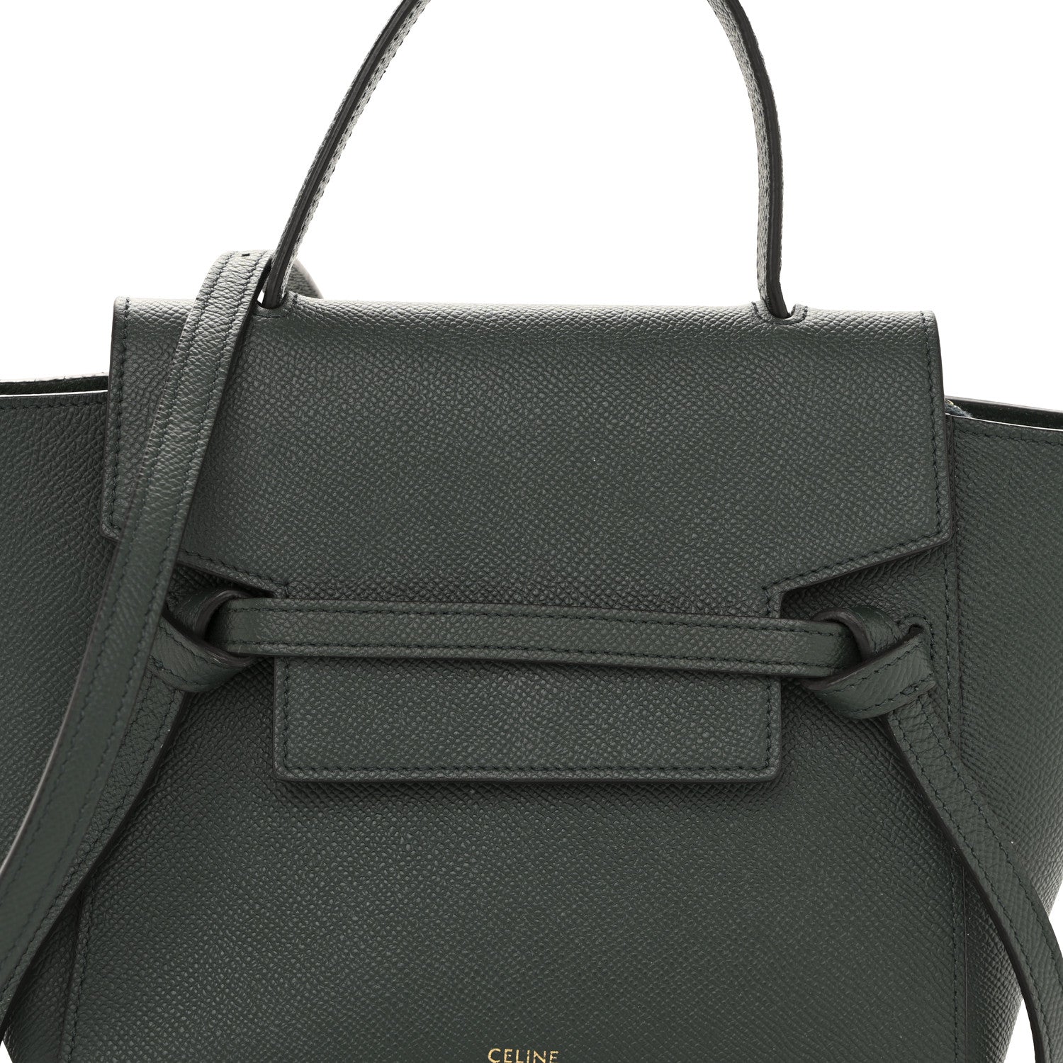 Celine Grained Calfskin Nano Belt Bag Amazone 7 of 11