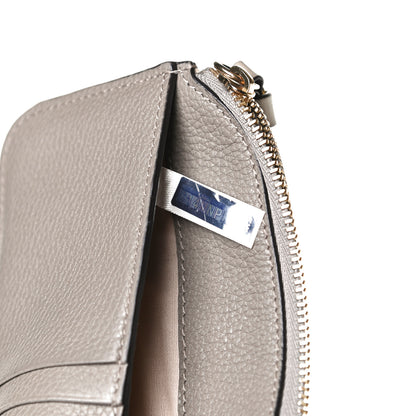 Chloe Grained Calfskin Purse Wallet Motty Grey 6 of 9