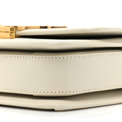 Saint Laurent Smooth Calfskin Small Solferino Satchel Ivory 8 of 9