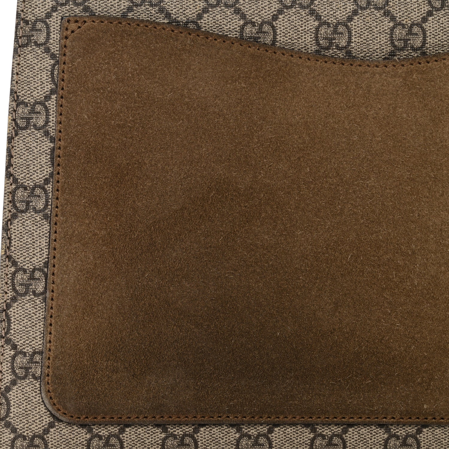 Gucci GG Supreme Monogram Medium Dionysus Shoulder Bag Taupe 13 of 14