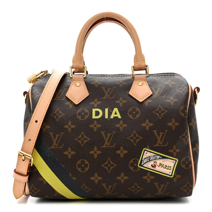 Louis Vuitton Monogram My World Tour Speedy Bandouliere 25 1 of 10