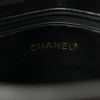 Chanel Lambskin Triple CC Shoulder Bag Black 6 of 11