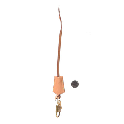 Louis Vuitton Vachetta Clochette Key Bell Holder W Lock 4 of 7