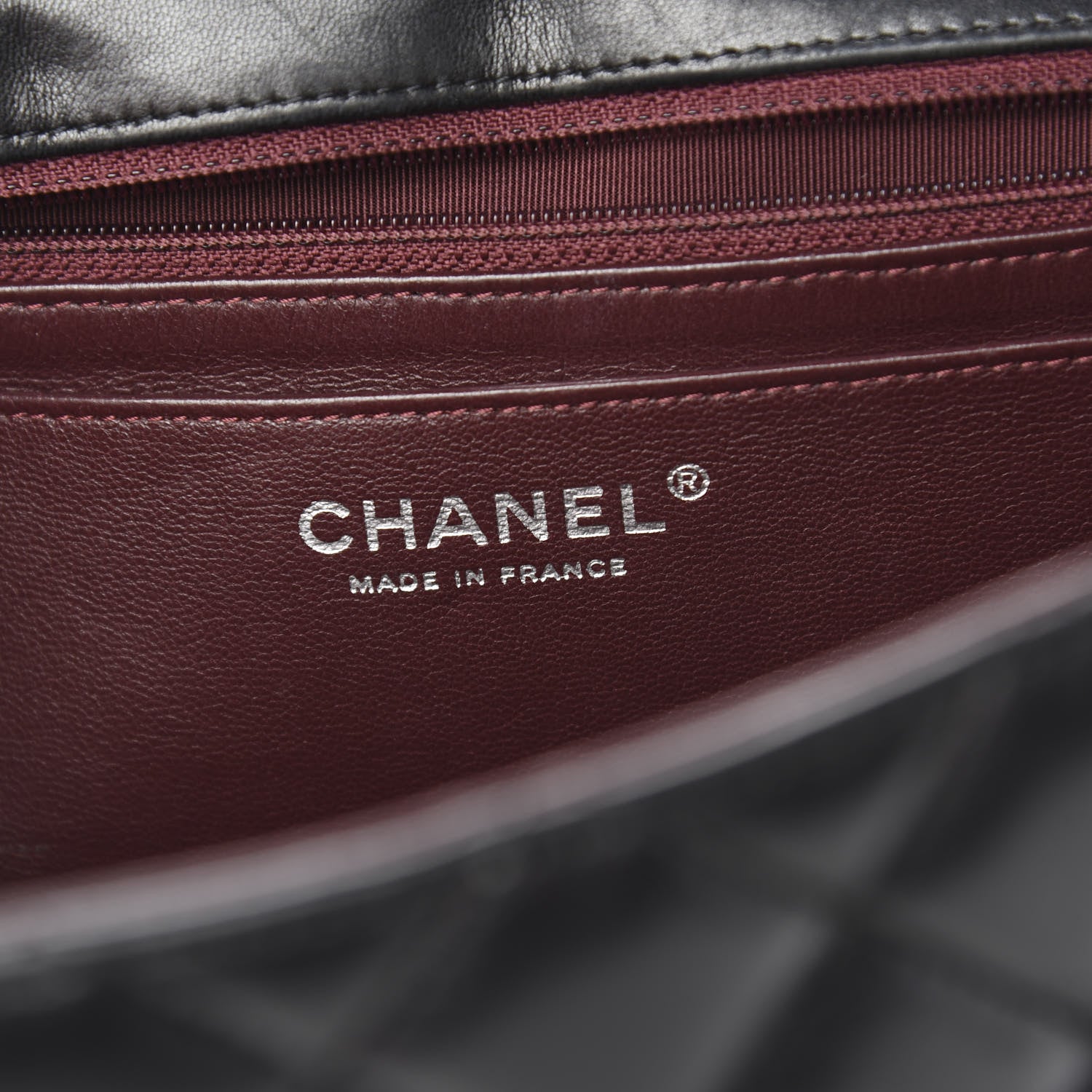 Chanel Lambskin Quilted Jumbo Single Flap Black 7 of 14