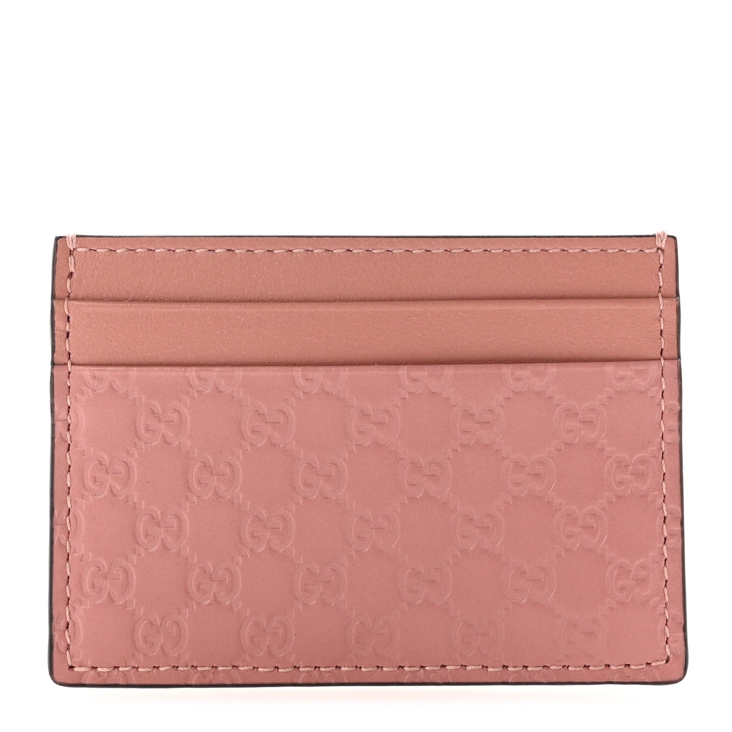Microguccissima Card Holder Soft Pink