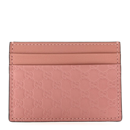 Gucci Microguccissima Card Holder Soft Pink 1 of 6