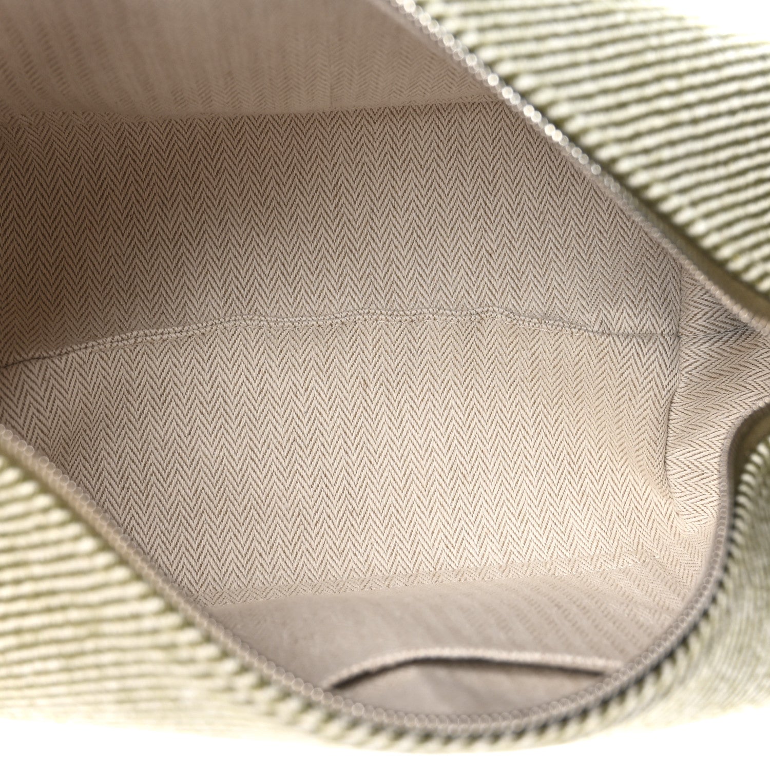 Hermes Wool Small Bride-A-Brac H Natte Pouch Vert Foret 5 of 9