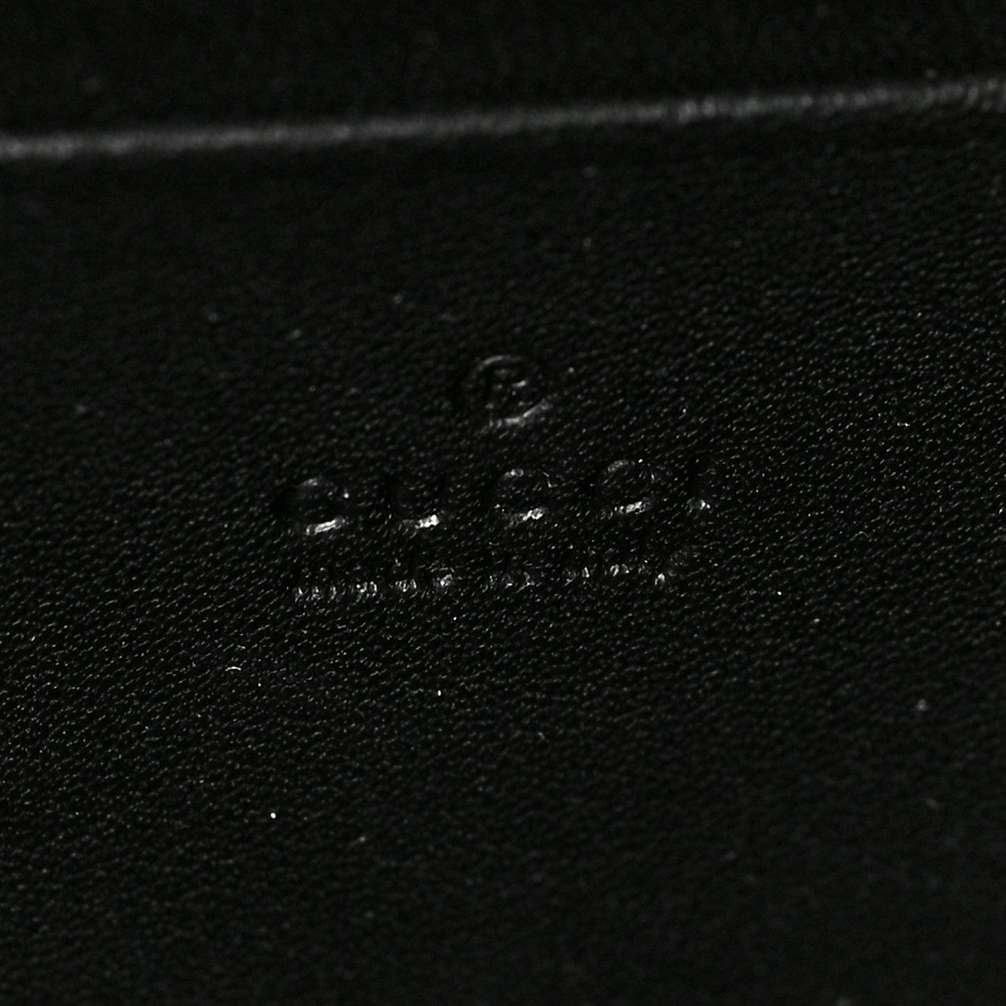 Velvet Matelasse GG Marmont Chain Wallet Black