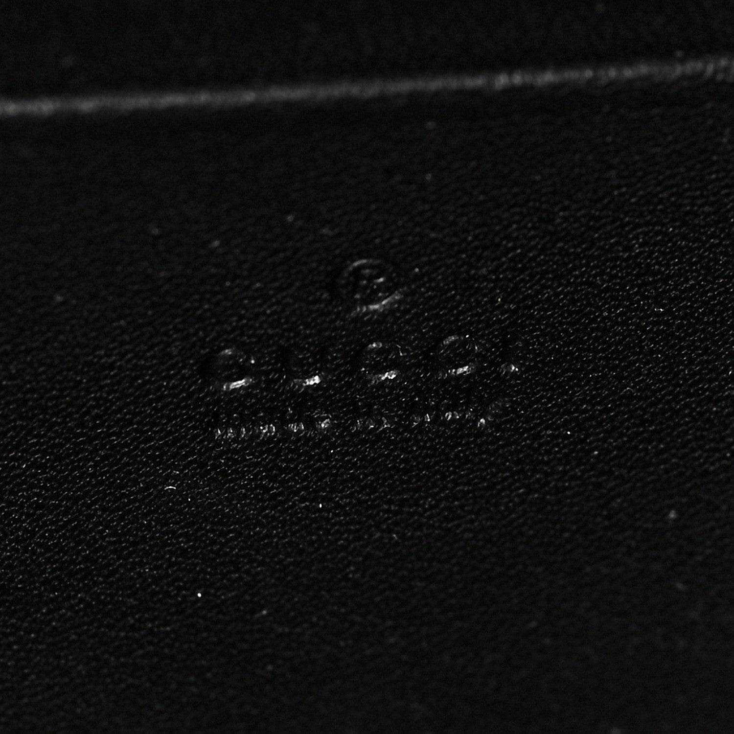 Gucci Velvet Matelasse GG Marmont Chain Wallet Black 6 of 7