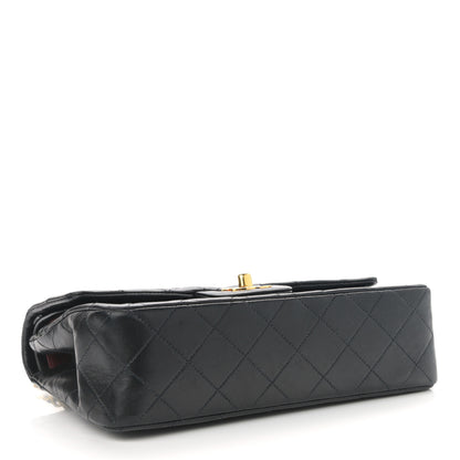 Chanel Lambskin Quilted Small Double Flap Black 3 of 10