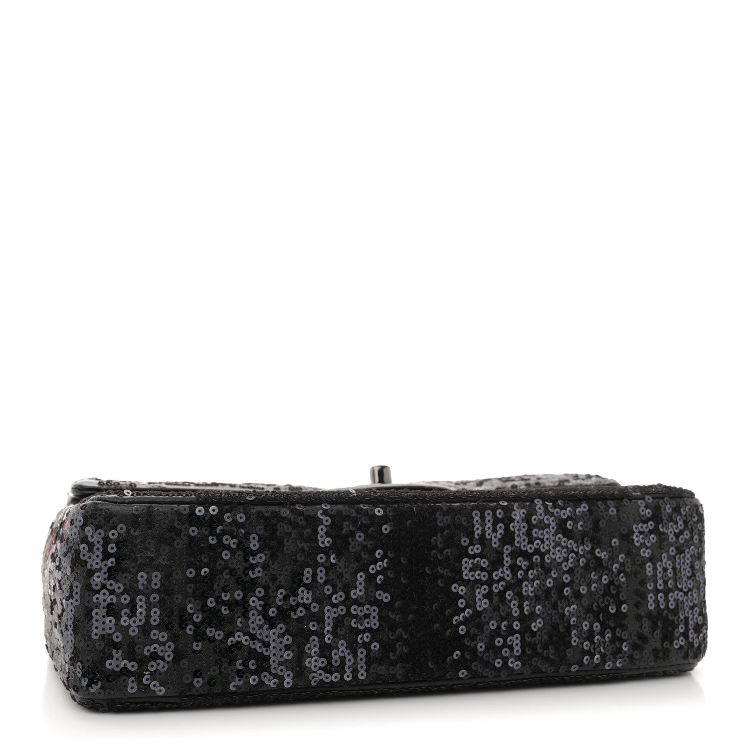 Chanel Sequin Lambskin Medium Moonlight on Water Flap Black 4 of 11
