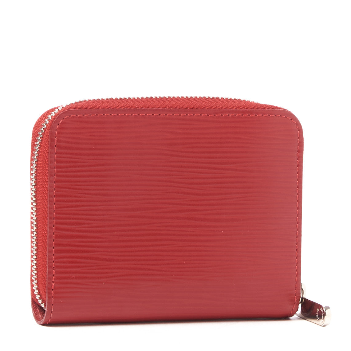 Epi Zippy Coin Purse Coquelicot