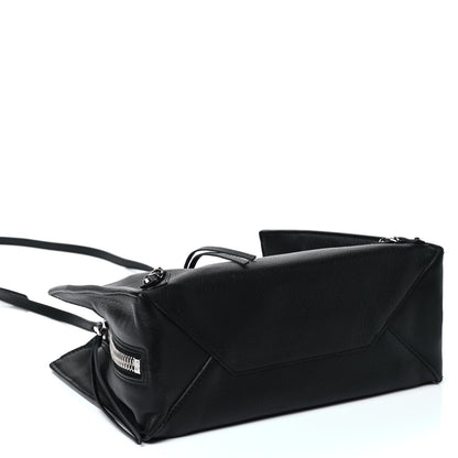 Balenciaga Veau Papier A6 Zip Around Tote Black 3 of 4