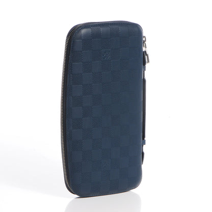 Louis Vuitton Damier Infini Atoll Wallet Cosmos 3 of 9