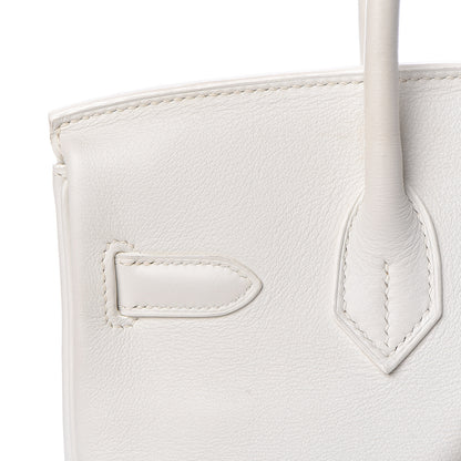 Hermes Swift Birkin 30 White 39 of 51