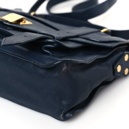 Proenza Schouler Lambskin Tiny PS1 Satchel Midnight 8 of 12