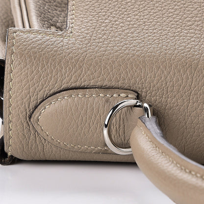 Hermes Taurillon Clemence Kelly Retourne 28 Gris Tourterelle 19 of 27