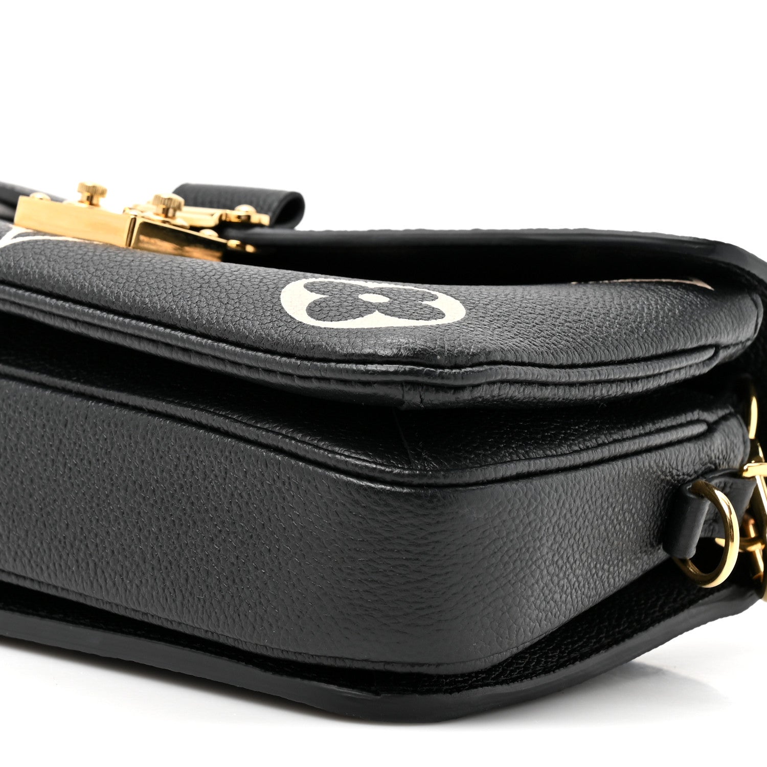 Louis Vuitton Empreinte Monogram Giant Pochette Metis East West Black Beige 8 of 10