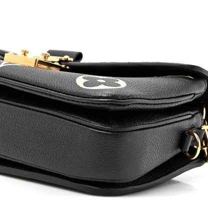 Louis Vuitton Empreinte Monogram Giant Pochette Metis East West Black Beige 8 of 10