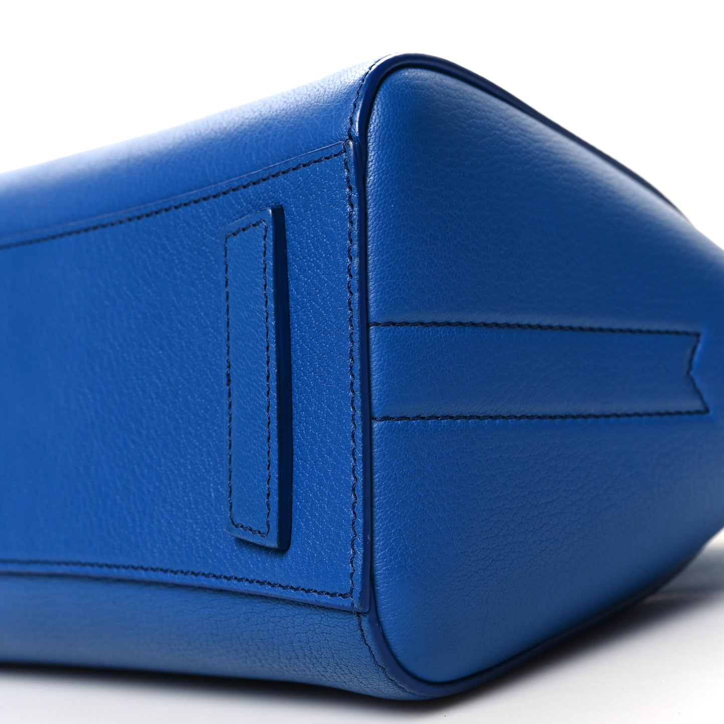 Sugar Goatskin Mini Antigona Persian Blue