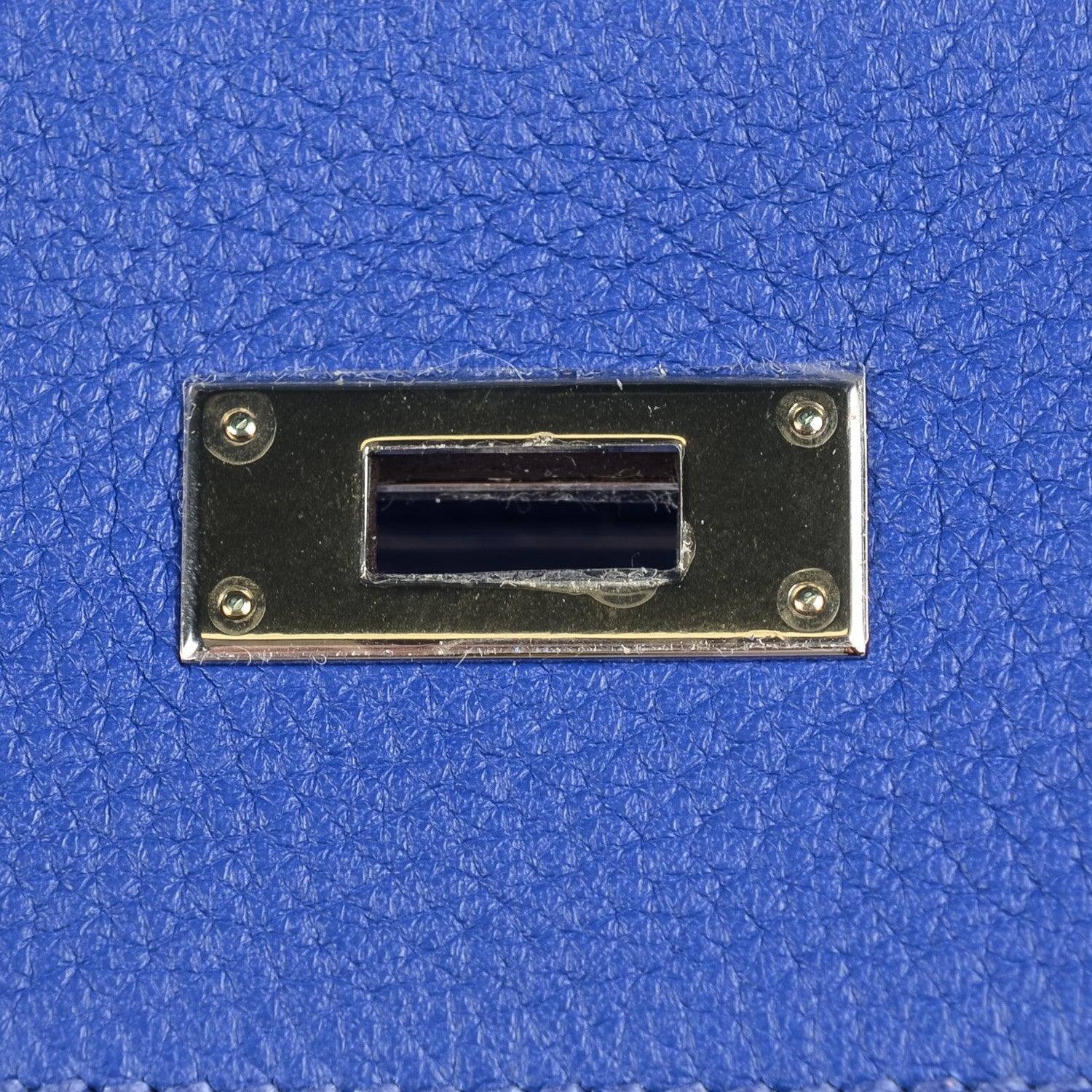 Hermes Taurillon Clemence Kelly Retourne 32 Bleu Electrique 13 of 27