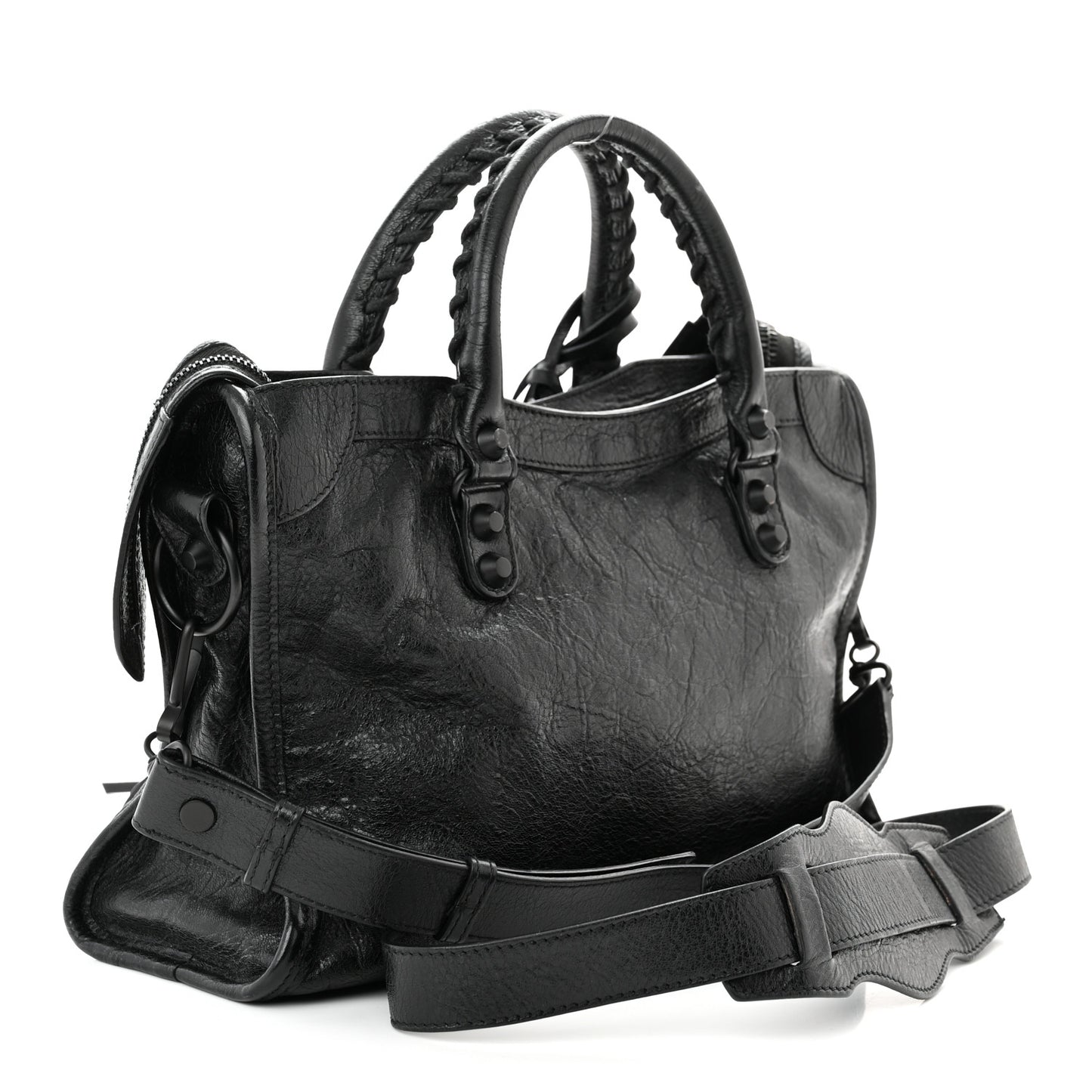 Agneau Arena Classic Black Hardware S City Black