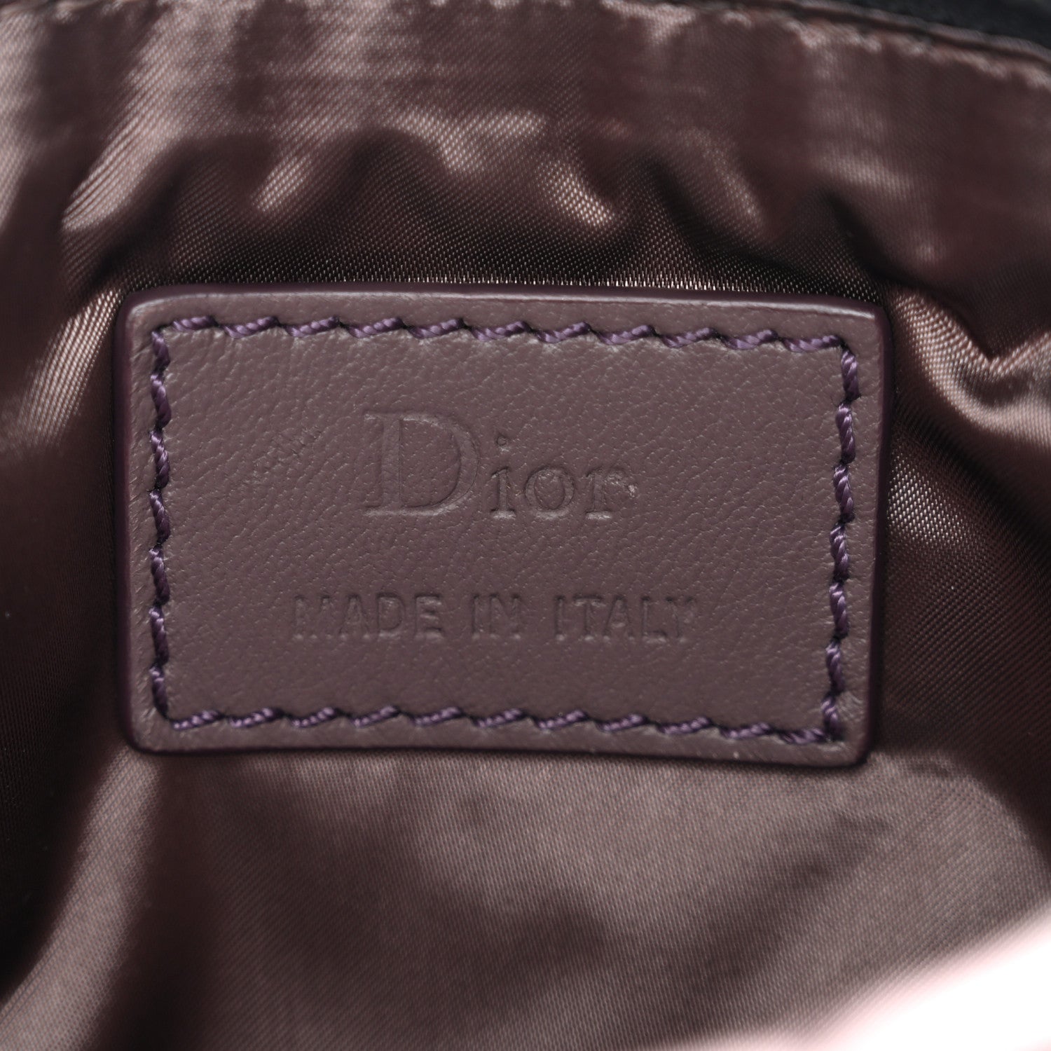Christian Dior Nylon Saddle Belt Bag Bordeaux 6 of 10