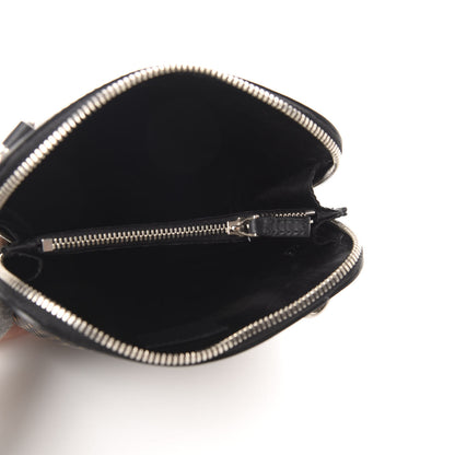 Gucci X SEGA Calfskin GUCCY Stars Mini Dome Shoulder Bag Black Gold 5 of 10