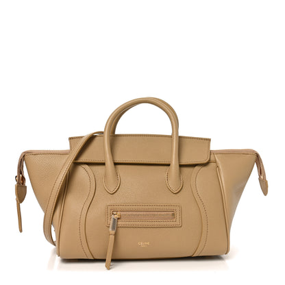 Celine Grained Calfskin Small New Luggage Sandcastle 1 of 10