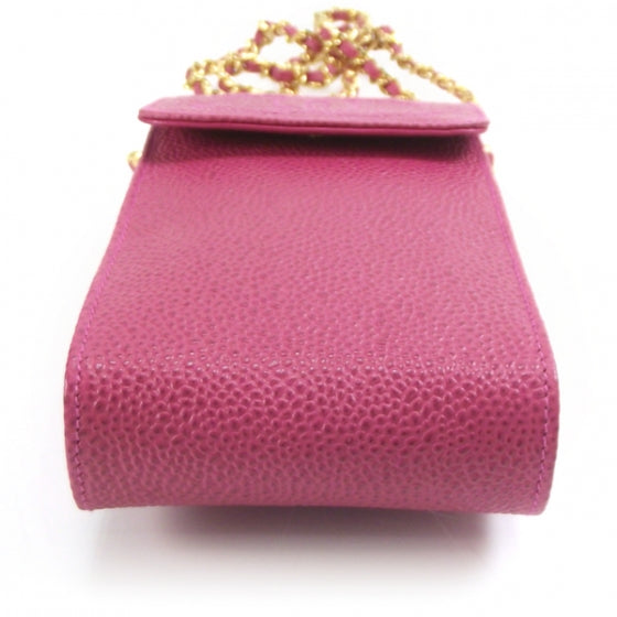 Chanel Pink Caviar Crossbody Bag 4 of 10