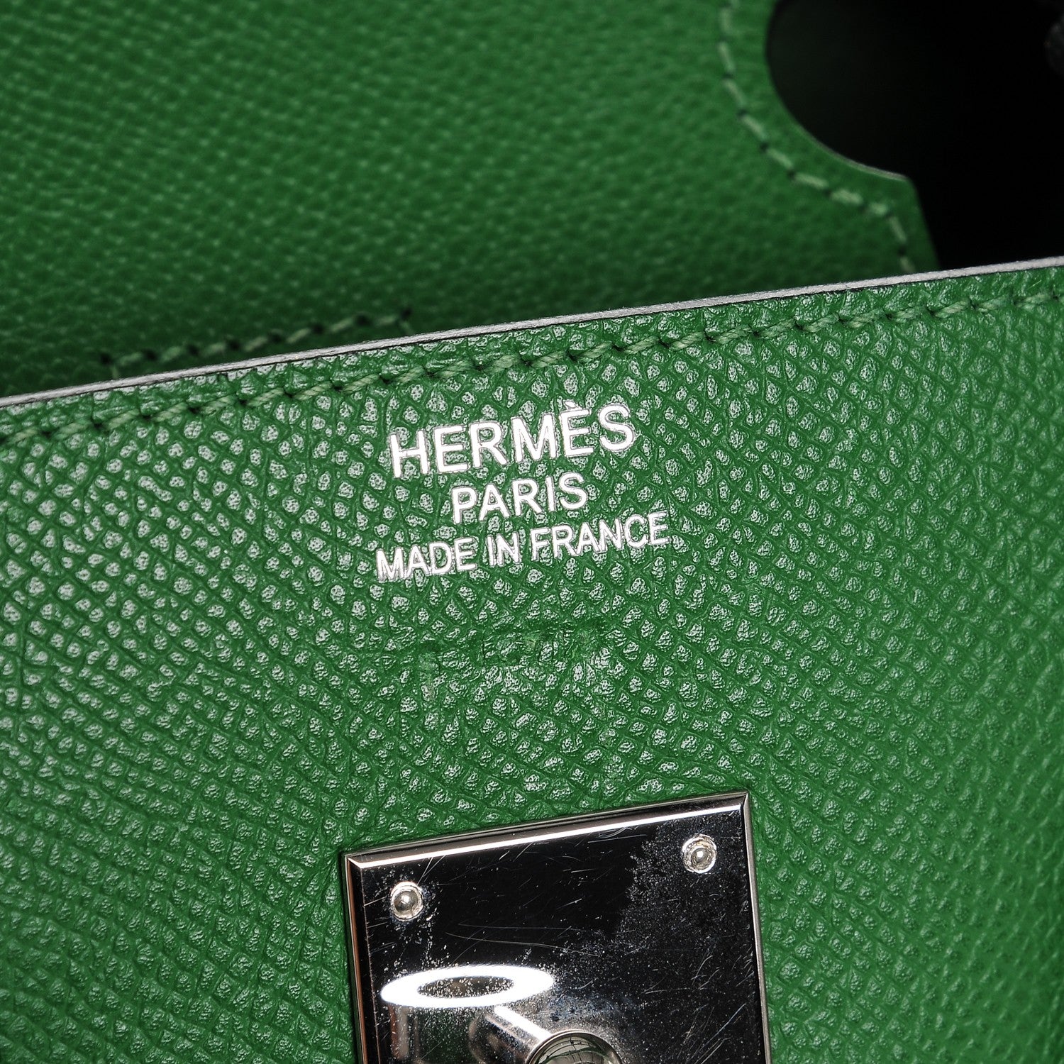 Hermes Epsom Birkin 35 Vert Bengale 26 of 26