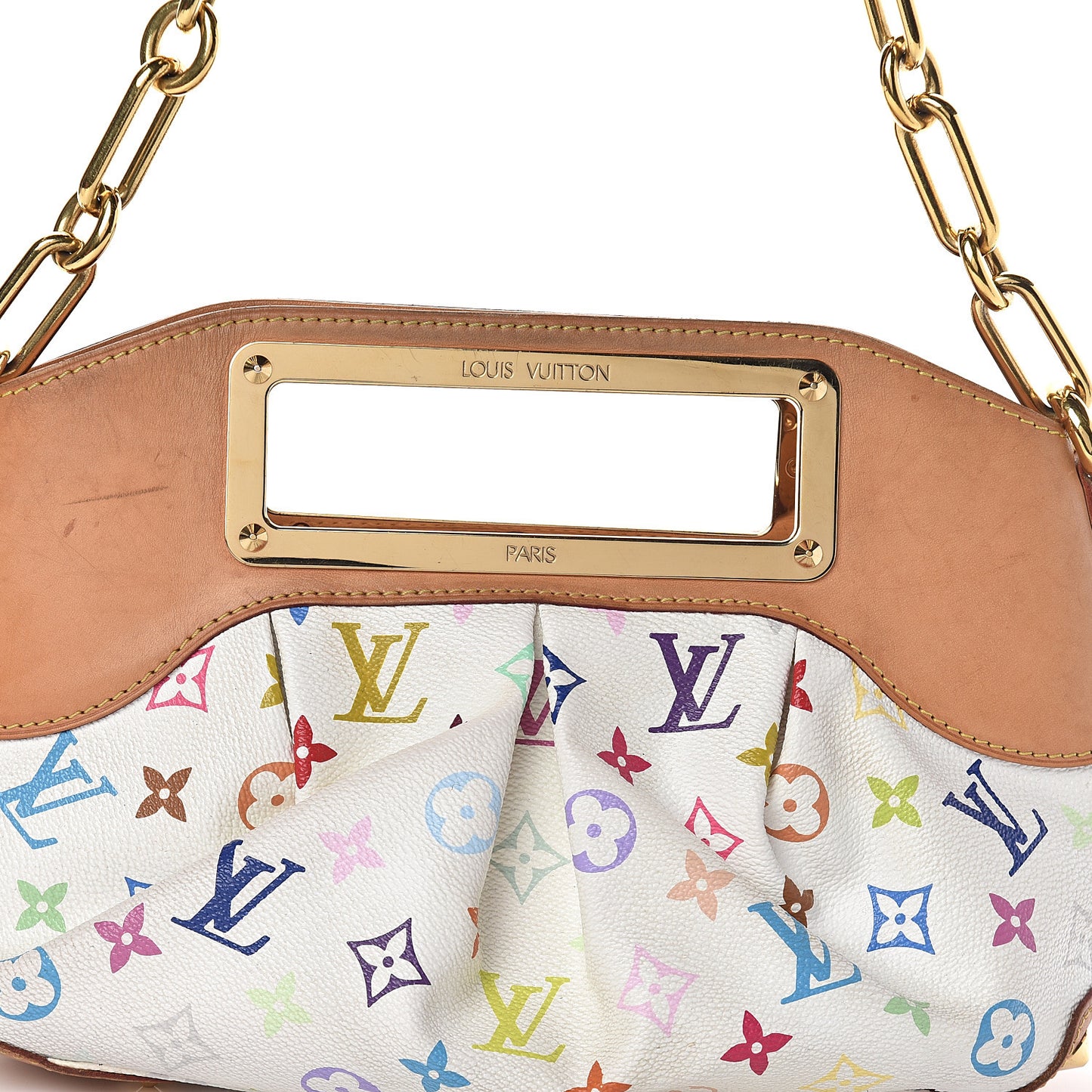 Monogram Multicolor Judy PM White