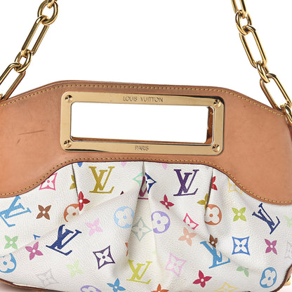 Louis Vuitton Monogram Multicolor Judy PM White 7 of 9