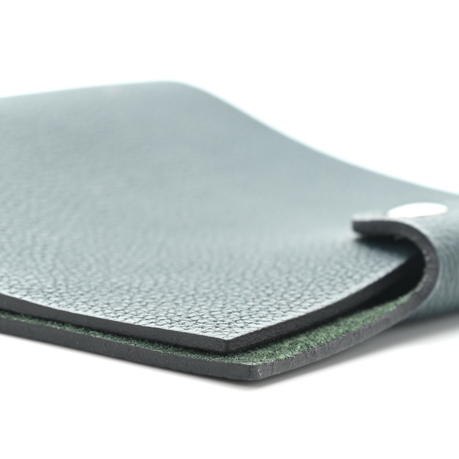 Hermes Togo Ulysse PM Notebook Cover Vert Cypress 8 of 8