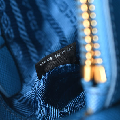 Prada Saffiano Lux Parabole Tote Cobalto 7 of 11
