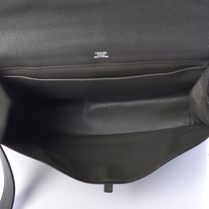 Hermes Taurillon Clemence Etribelt Vert De Gris 5 of 11