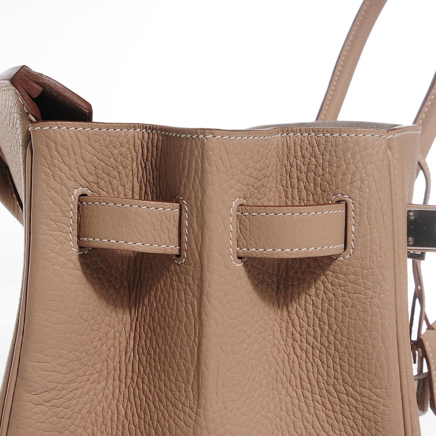 Hermes Taurillon Clemence Birkin 35 Argile 9 of 24