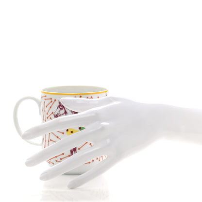 Hermes Porcelain Hippomobile Mug 2 of 8