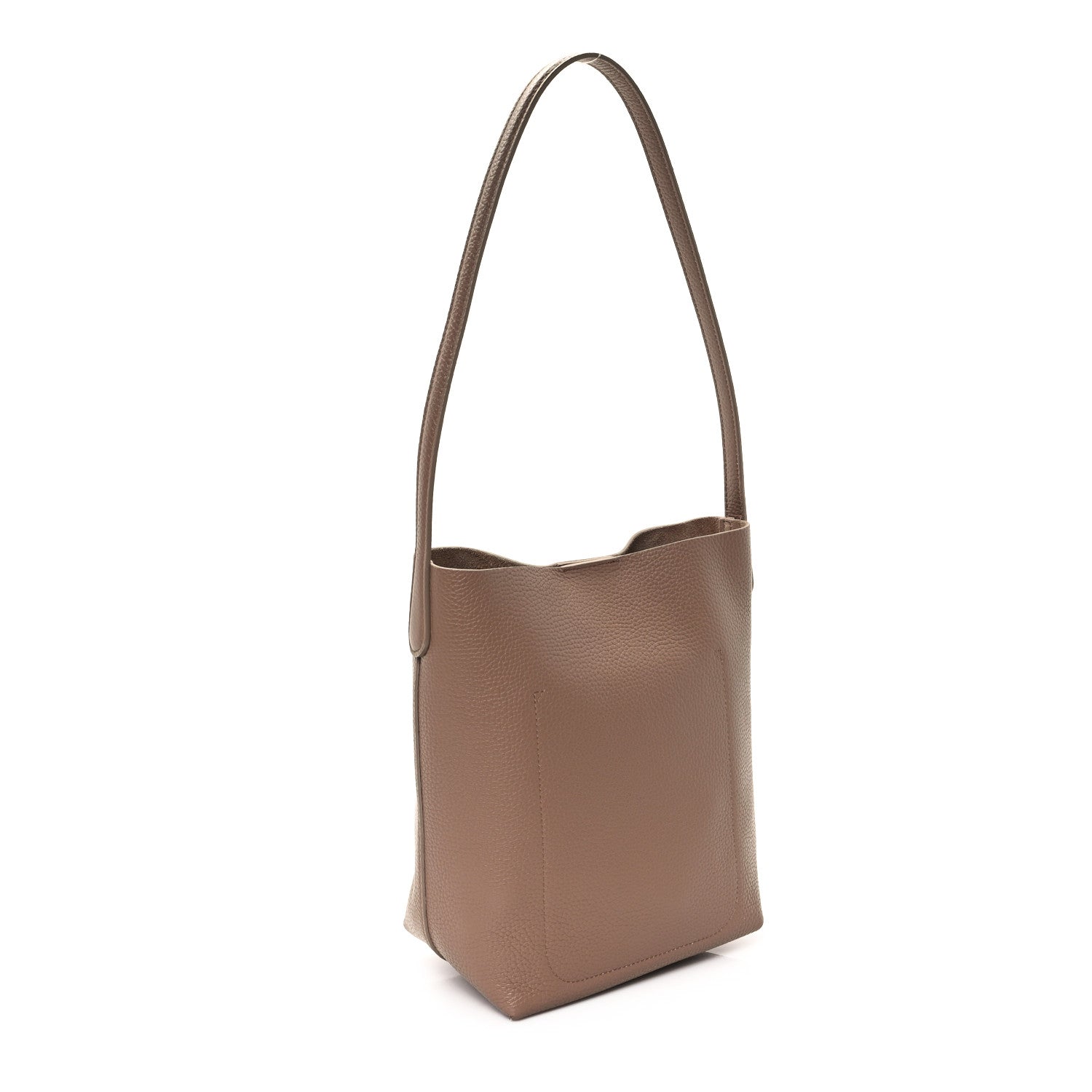 Mansur Gavriel Pebbled Calfskin Small Everyday Cabas Biscotto 3 of 9