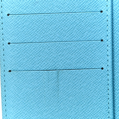 Louis Vuitton Monogram Groom Small Ring Agenda Cover Blue 11 of 11