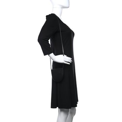 Loewe Soft Calfskin Small Heel Bag Black 2 of 13